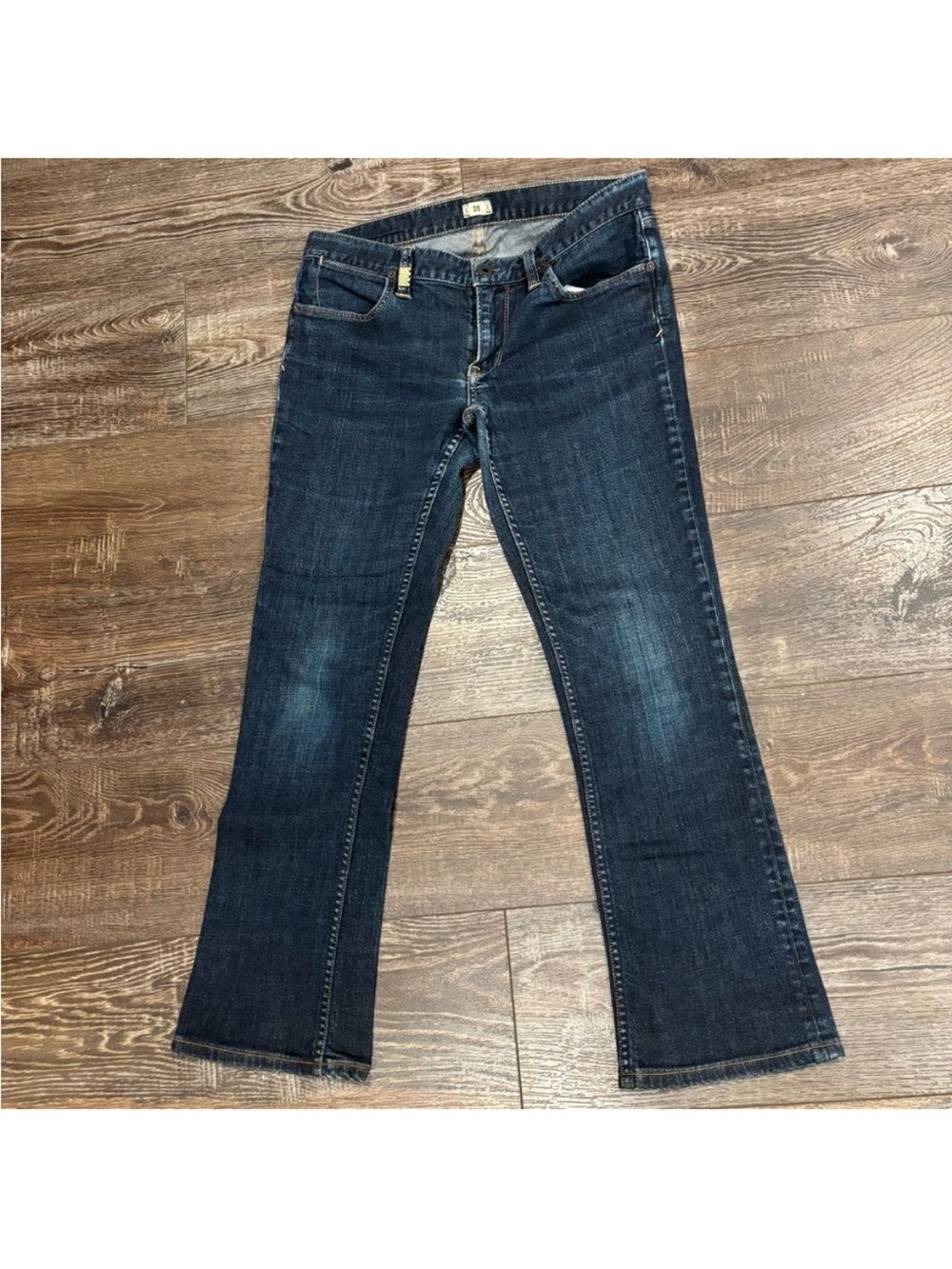 Ralph Lauren MadisonStraight-Leg Jeans in Dark Blue